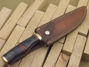 CUSTOM MADE DAMASCUS BOWIE KRIS BLADE KNIFE